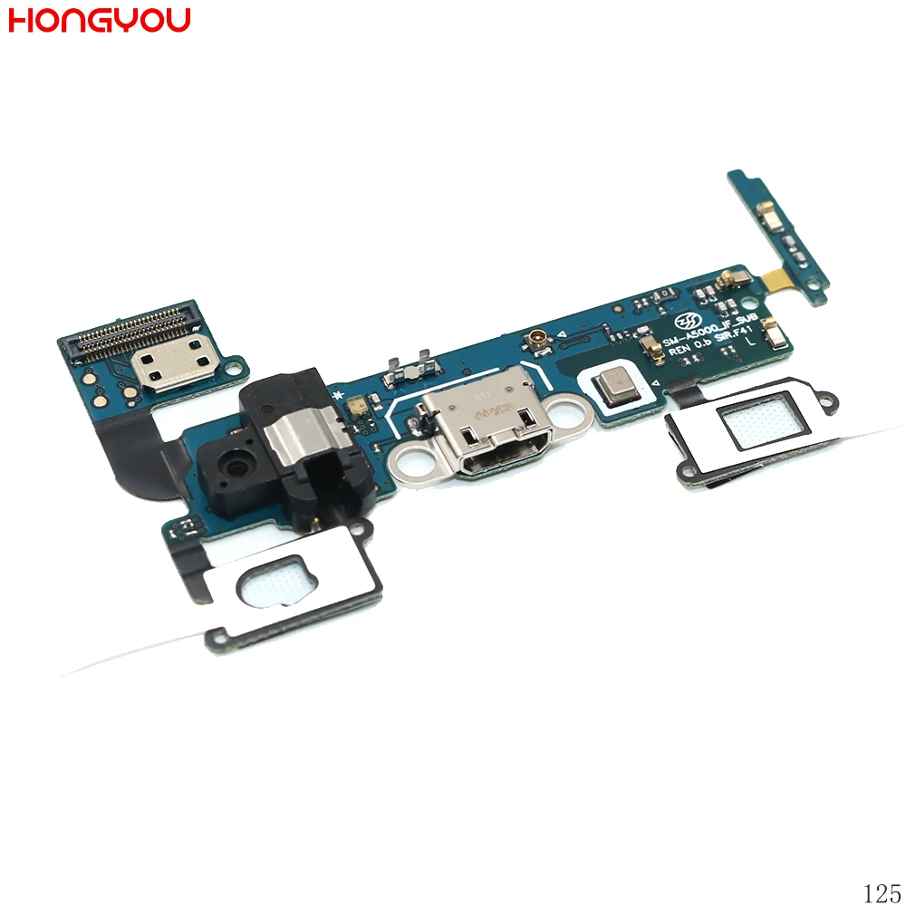 2 шт./лот для samsung Galaxy A5 A5000 USB Зарядка Док-станция для зарядки Порты и разъёмы Разъем Аудио разъем для наушников гибкий кабель