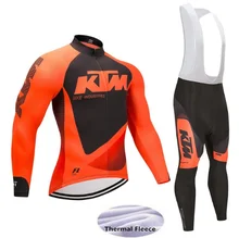 

2018 equipo invierno BORA pro Ciclismo jersey pantalones set Ropa Ciclismo MTB ropa bike desgaste de ciclo a prueba de viento de