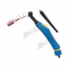 WP9 с воздушным охлаждением аргон tig фонарь на голову корпус с голубой ручкой 1 шт