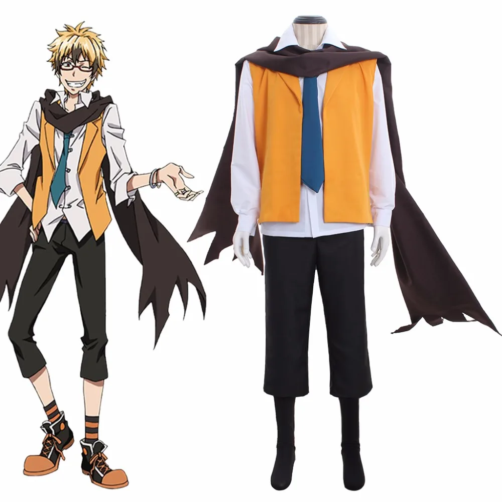 

Custom Made Anime Servamp Hyde Greed Cosplay Costume Adult Halloween Cosplay Costume L0516