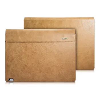 

Surface Book 2 Wax Oil Genuine Leather Protect Case Laptop Sleeve Detachable Folio Cover for Microsoft Surface Book 13.5 Inch