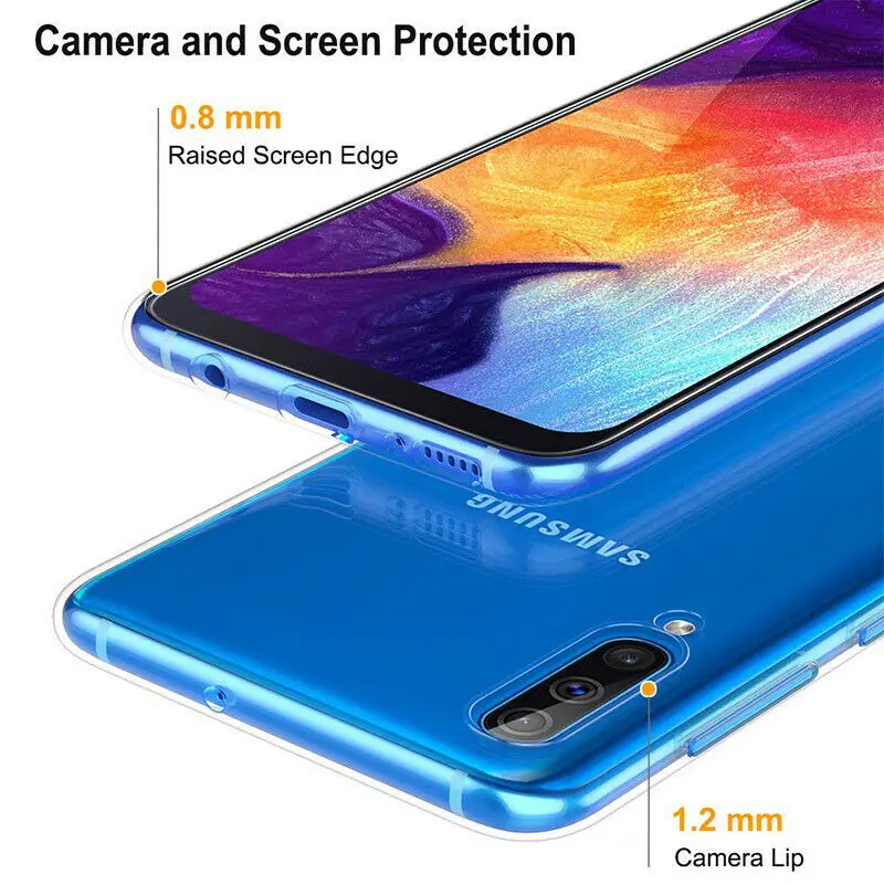 Для samsung Galaxy A30 чехол Samung A10 силиконовый прозрачный футляр из ТПУ чехол для телефона для samsung A50 A305F A505F AA105F 30 50 10