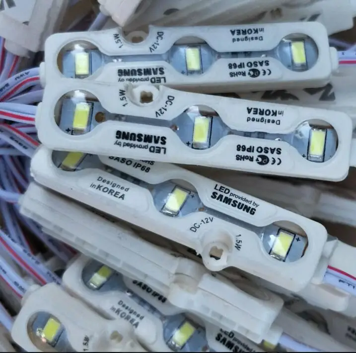 Светодиодные модули SAMSUNG SMD5630 инжекторные светодиодные модули с объективом светодиодный светящиеся подвески для письма канала рекламный световой магазин