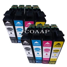8 Pack T220XL Black + Color Non-OEM T2201 T2202 T2203 T2204 Ink Cartridge For Epson XP320 XP420 XP424 WF-2630 WF-2650 WF-2660