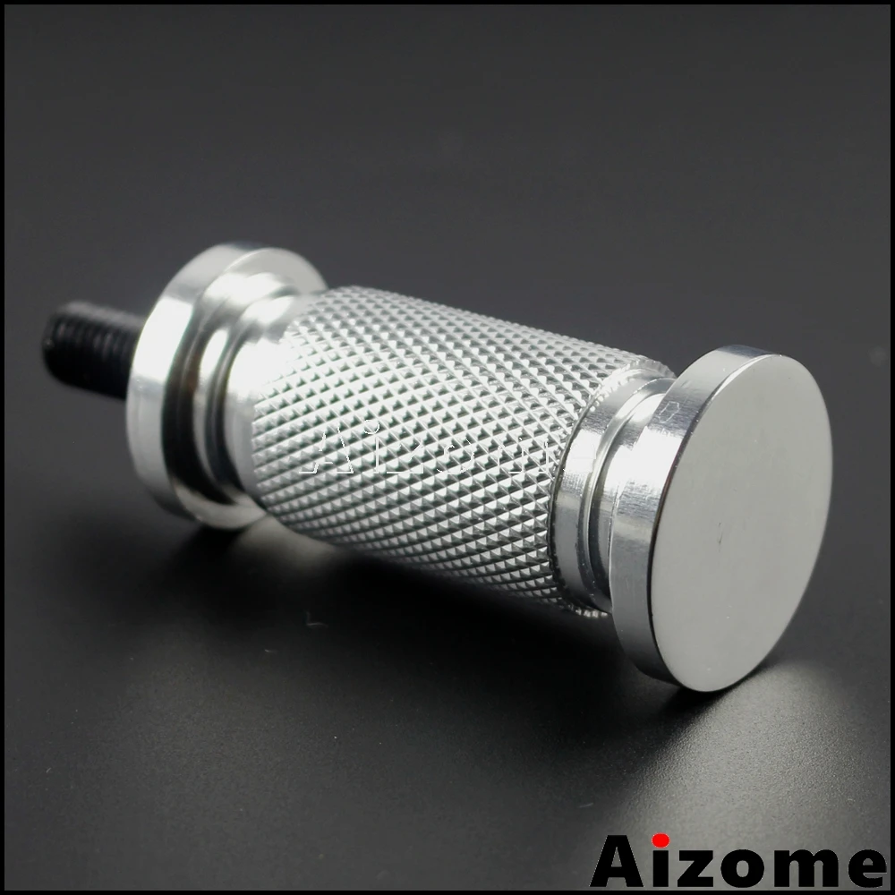 Мотоциклетные Серебристые подножки для ног под заказ Harley Sportster Softail Dyna Cafe Racer Shifter