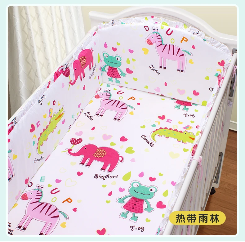 Promotion! 5PCS baby bedding set pillow bumper bed sheet crib bedding set ,(4bumpers+sheet ) Promotion! 5PCS baby bedding set pillow bumper bed sheet crib bedding set ,(4bumpers+sheet )
