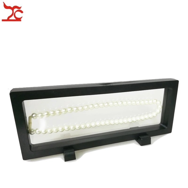 

Recloseable PET Membrane Window Case Diamond Ring Holder Jewelry Necklace Bracelet Display Box 9*23cm