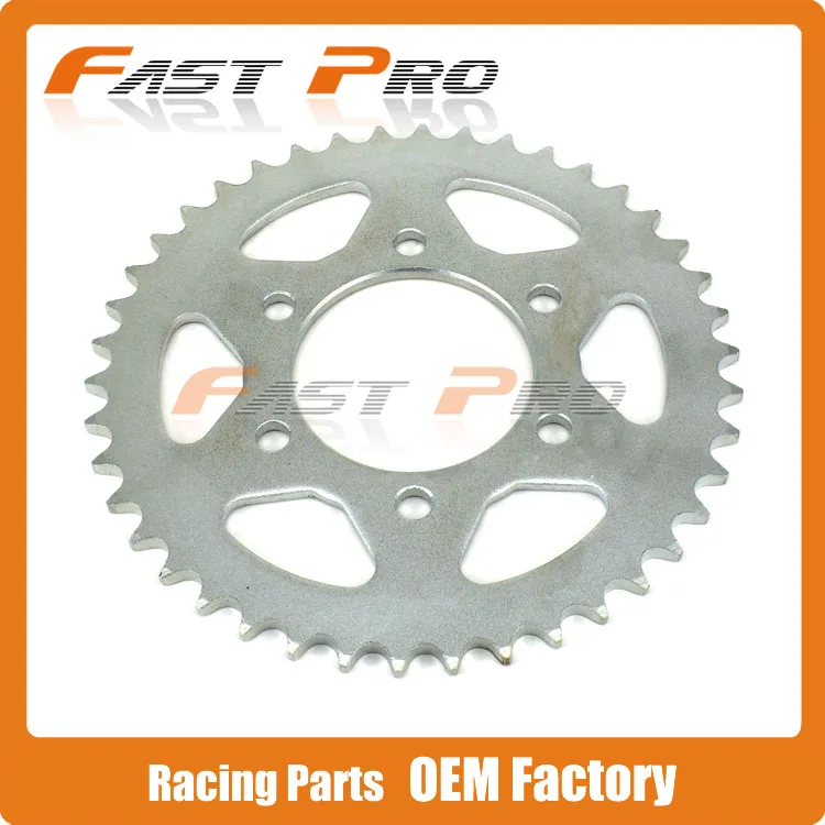 42T Rear Sprockets For Kawasaki Ninja ZX 10R ZX 6R ZX600 Z1000 ZX 9R