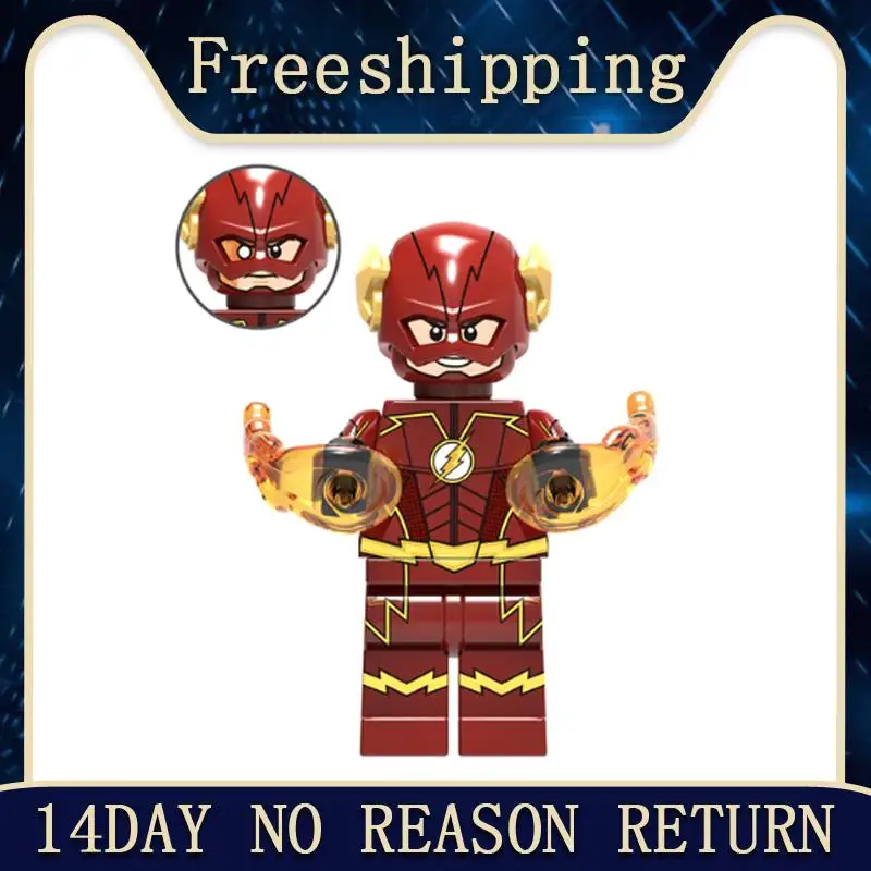 

Super Heroes Deadshot Penguin Heat Wave Vibe Dark Archer Single Sale The Flash Bricks Building Blocks Toys Gift For Kids XH831