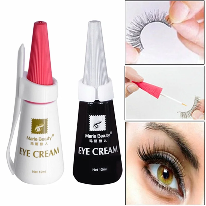 

1Pc Clear Eyelash Glue Waterproof Lash Glue Mink Eyelashes Glue Eye Lash Adhesive Black False Eyelash Accessories Cosmetic Tool