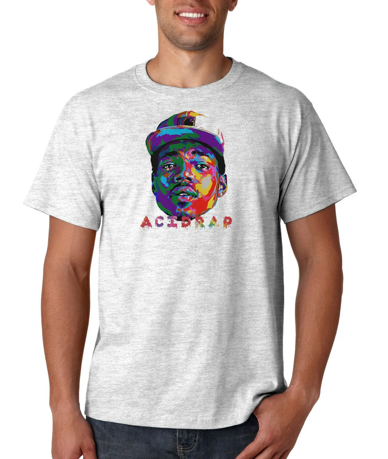 Chance The Rapper кислота Рэп футболка хип хоп музыка футболка рэпперская футболка Новинка