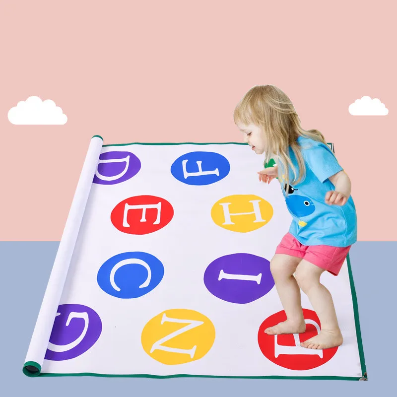 Kids Outdoor School Jumping Carpet Games Activity Kindergarten Equipment Early Educational Mat