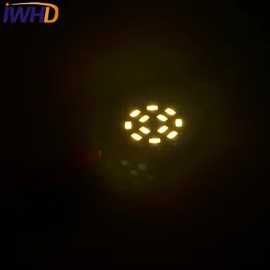 Светодиодная лампа IWHD 10 шт./лот G4 12 В 2 Вт 200 лм светодиодная SMD5730 двухконтактная