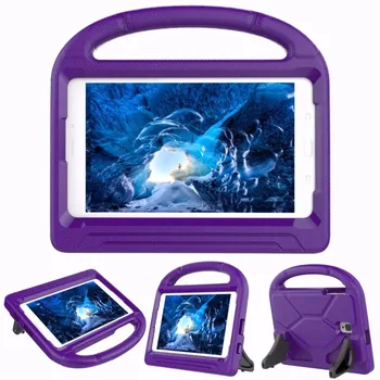 

For Samsung Galaxy Tab A 8.0 2017 listed Shockproof Silicone stand handle Cover For Galaxy Tab A 8.0 2017 T380 T385 Kids Case