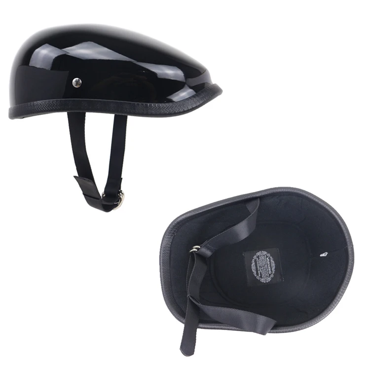 Berets style Motorcycle Helmet Vintage Half Face Helmet Extremely Light Weight Scooter Motorbike Retro Helmet