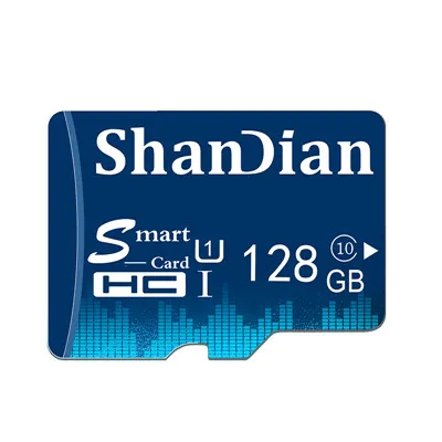 128GB class 10 ShanDian новая micro sd карта 32 Гб 64 Гб 128 Гб класс 10 microsd TF карта 16 ГБ 8 ГБ TF карта памяти внешний диск для камера смартфона - Емкость: 128GB class 10
