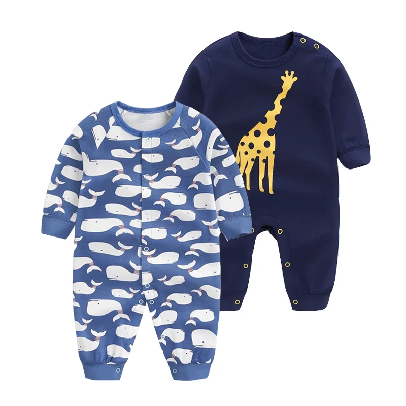 

New 2019 Girls clothing ,Baby Boys Rompers Beard Animal Style Baby Dress With White Red And Yellow Baby Jumpsuit