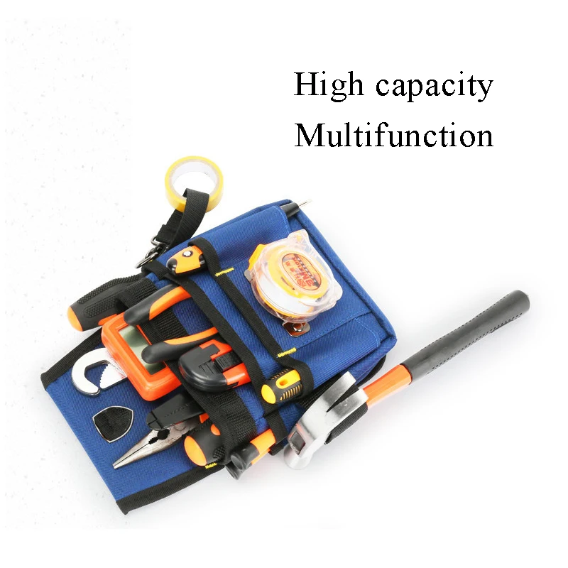 Многофункциональный Оксфордский инструмент поясная сумка с несколькими сумками деревообрабатывающий электрик оборудование специальный Ремонтный комплект сумка для инструментов с ремнем