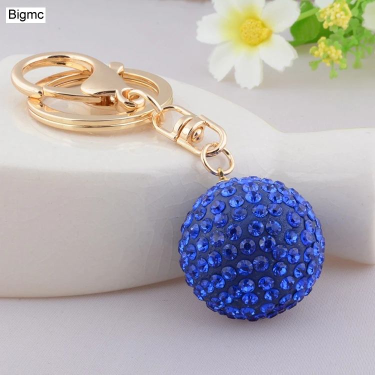Автомобильный брелок с кристаллами K1110|key chain pendant|ball keychaincrystal ball keychain |