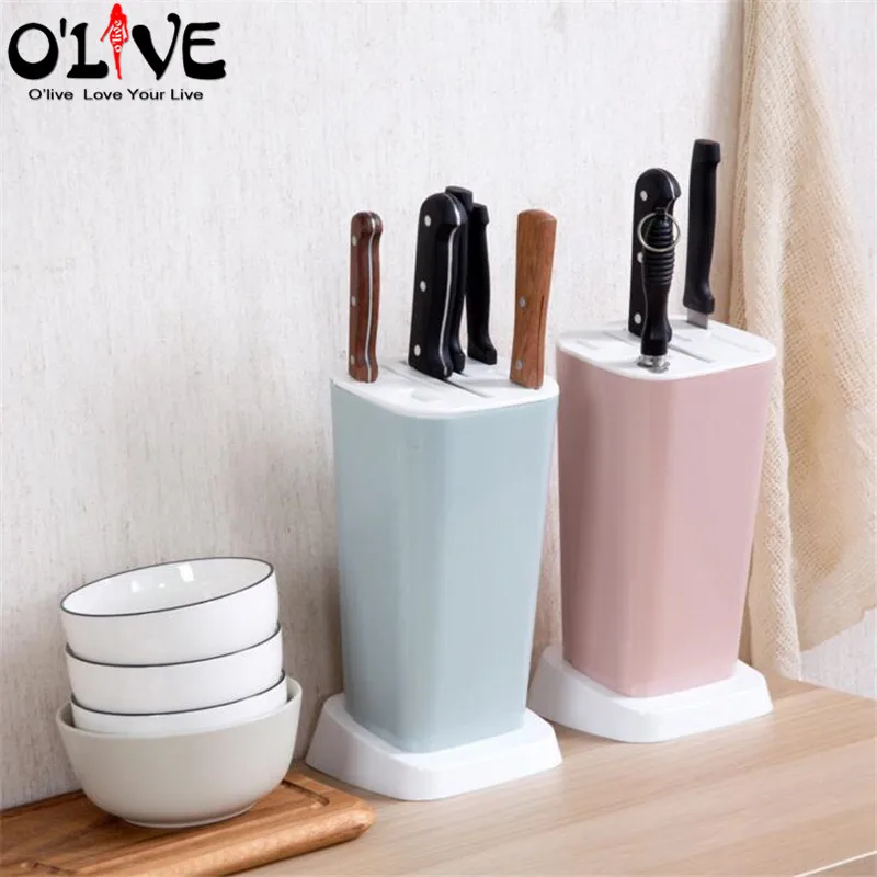 CTREE-Multifunction-Knife-Holder-Plastic-Block-Dividing-Grid-Barrel-Cage-Cutlery-holder-Stand-knives-Storage-Kitchen (2)