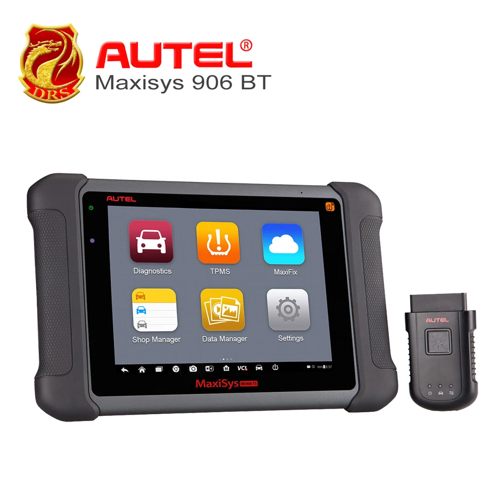 

AUTEL Car scanner MaxiSys 8" MS906 BT Android 4.4.2 OS Free Online Update Full System ECU Coding Diagnostic Tool for car MS906BT