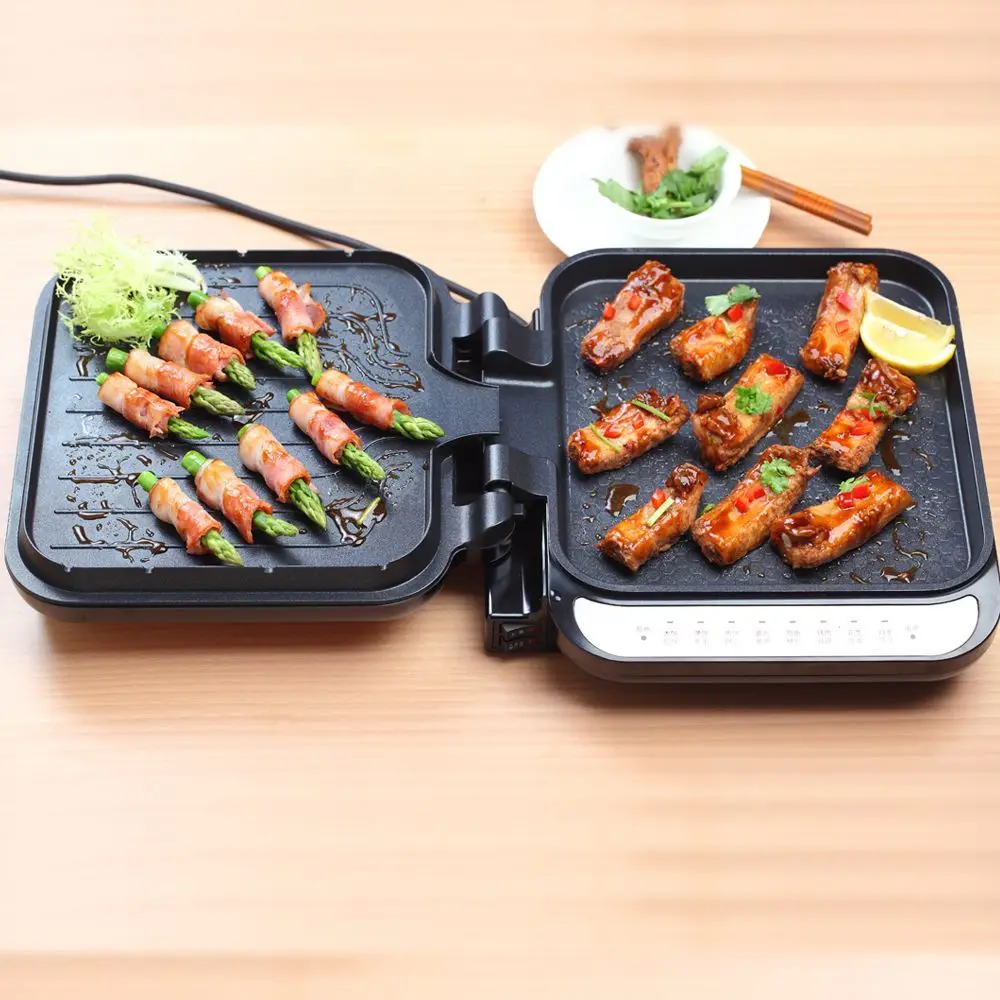 220v Home Electric Grill Nonstick Breakfast Machine Multifunction
