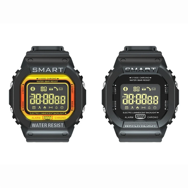 1.21 LCD Full View Screen Sports Smart Watches Wristbands Outdoor Camera Remote Control Anti-lost Reminder Smart Pedometer Watc