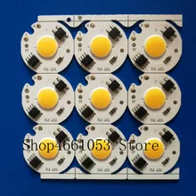 COB Чип 5 Вт 7 Вт 3 Вт 9 Вт AC 220 В 220 В без необходимости драйвера умная лампочка с ИС лампа для DIY светодиодный прожектор