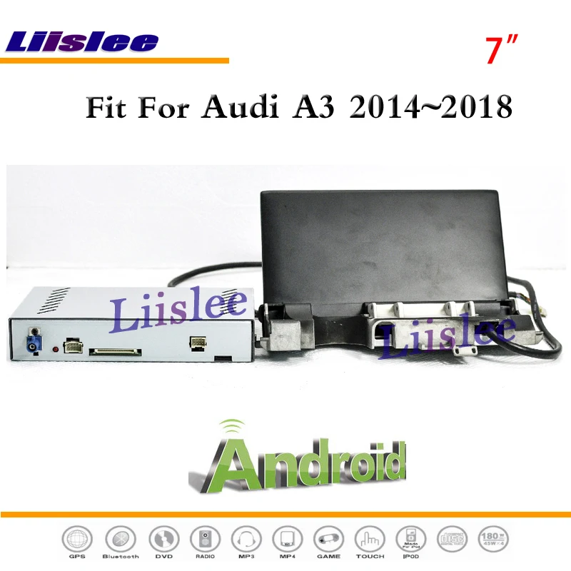 Sale Liislee Car Android GPS Navi Navigation System For Audi A3 / MQB / 8V 2014~2018 Radio Audio Video Multimedia No CD DVD Player 3