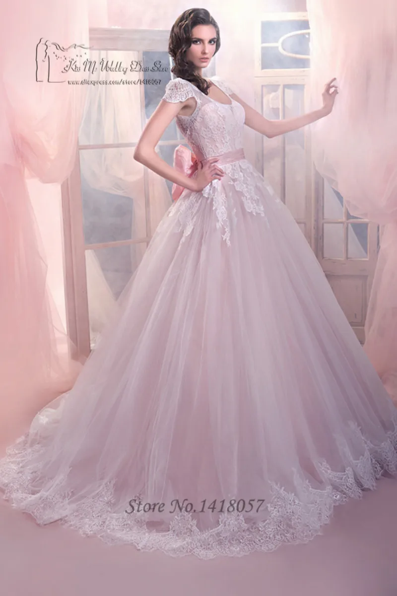 Buy Dreamy Design Light Pink Princess Wedding Dresses