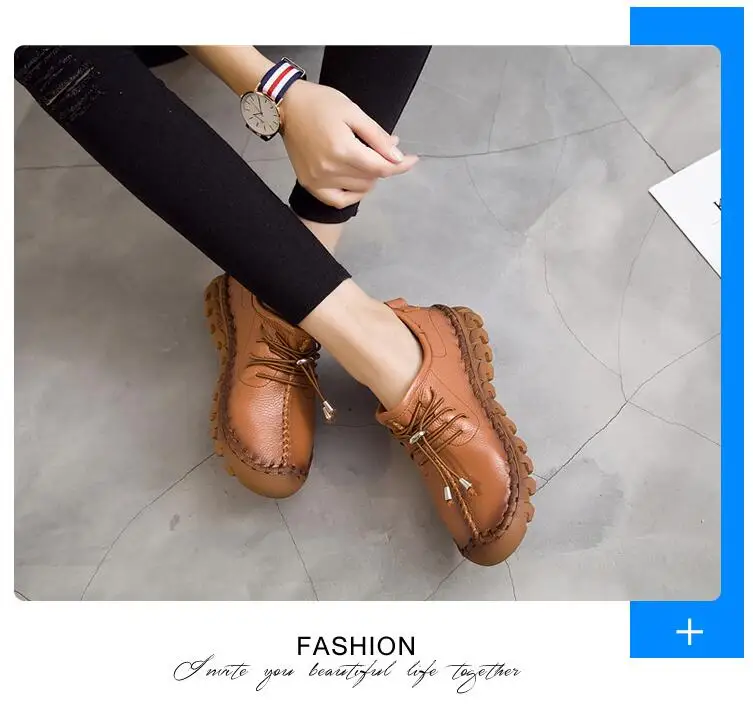 Gktinoo oxford costura apartamentos mocassins femininos sapatos