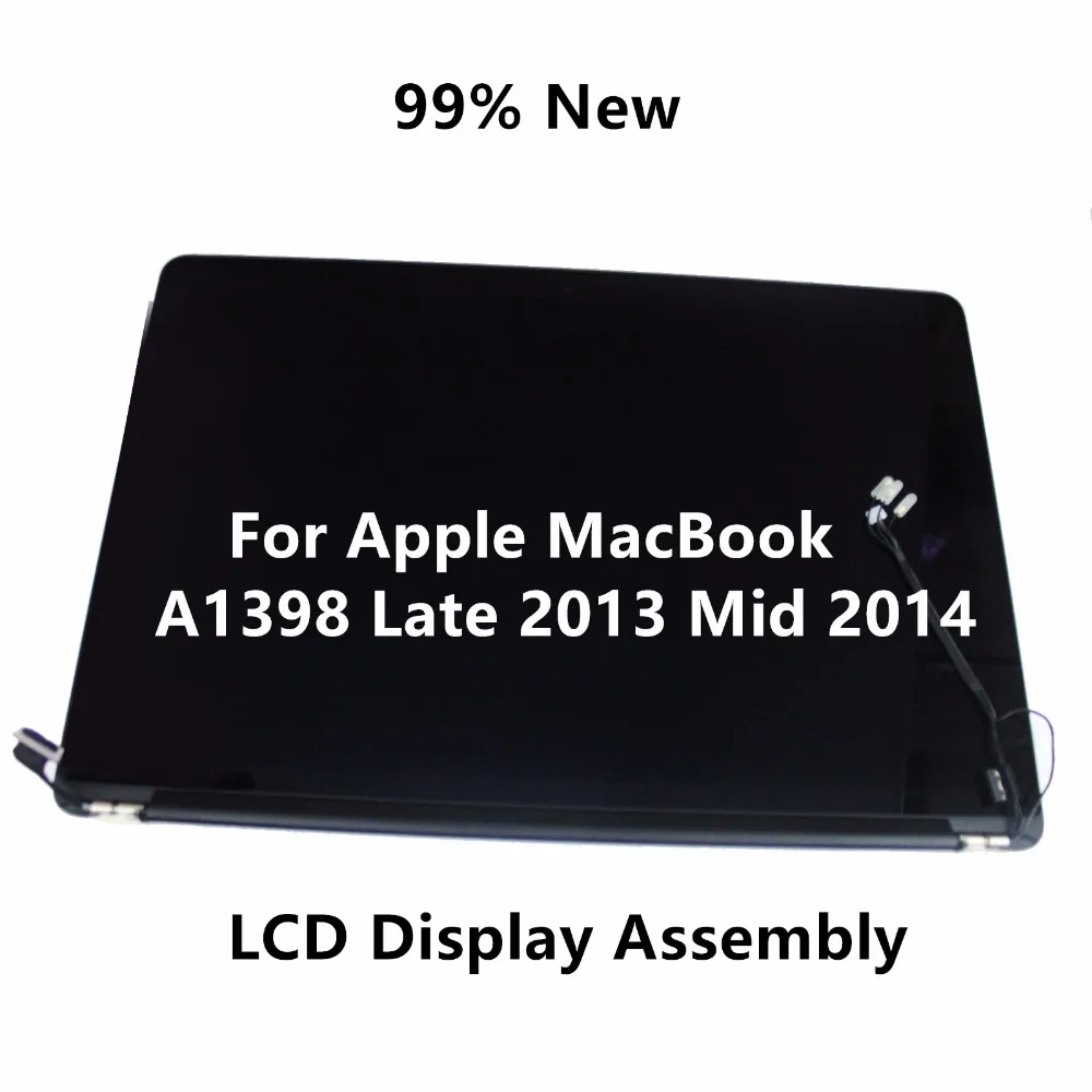 

99% New Full LCD Display Retina Screen Assembly For Apple MacBook Pro 15" A1398 Late 2013 EMC 2745 Mid 2014 EMC 2881 ME874LL/A