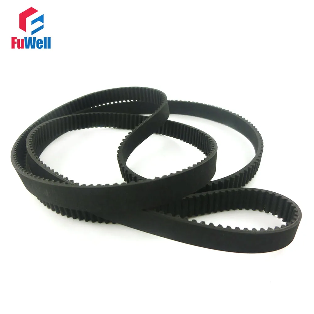 

HTD3M Timing Belt 684/699/708/711/732/750/753/801/810/900/1068/1125/1245/1569/1800-3M 10mm Width 3mm Pitch Timing Belt