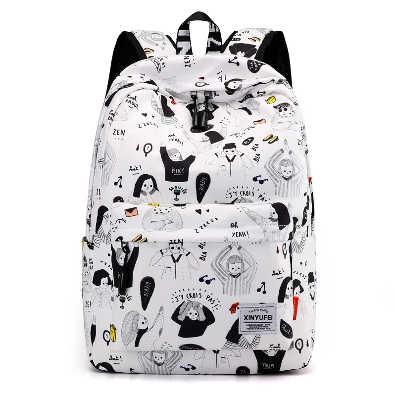 Дропшиппинг 2018 USB Opladen холст Rugzak Вэнь школы Rugzakken Schooltas Voor Tieners человек студент Boek TA