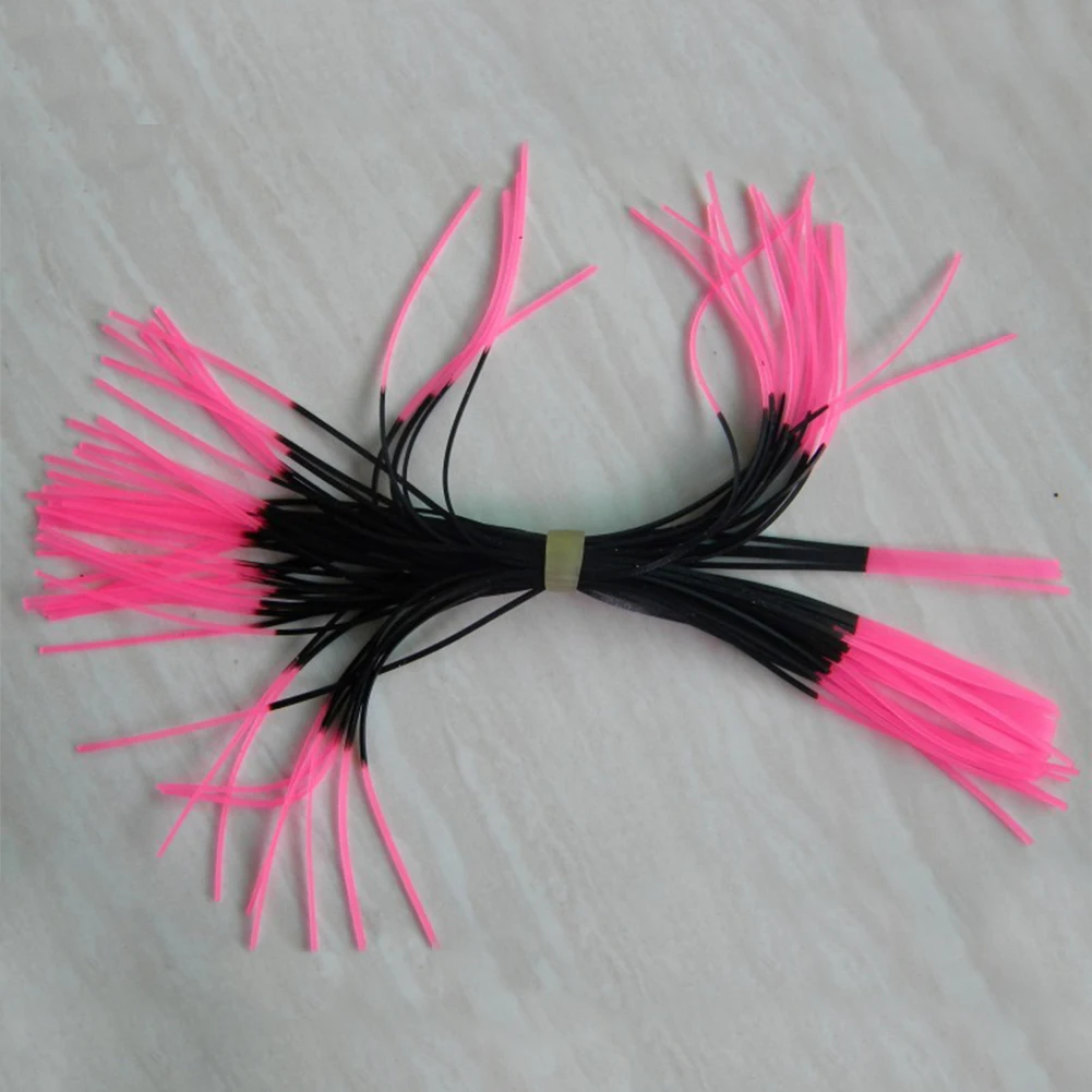 50 нитей Силиконовые юбки рыболовные аксессуары DIY Spinnerbatis buzzbait резиновые приманки