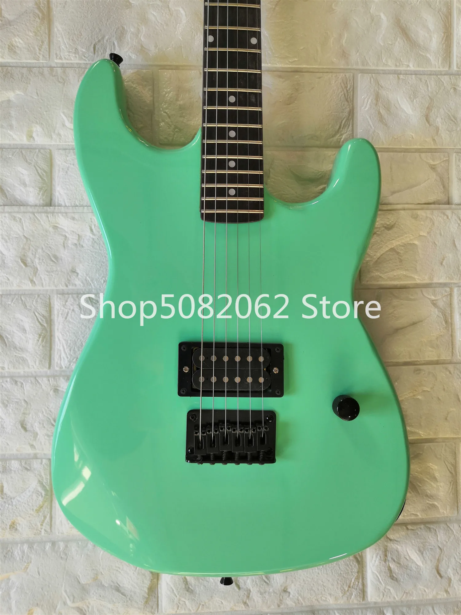 Фабрика Заказная Apple Green str электрическая гитара палисандр гриф черное