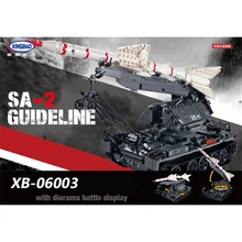 Xingbao 06003 1623PCS NEW Military Series The SA-2 Guideline Set Building Blocks MOC Bricks Educational Toys Christmas Gifts Xingbao 06003 1623PCS NEW Military Series The SA-2 Guideline Set Building Blocks MOC Bricks Educational Toys Christmas Gifts