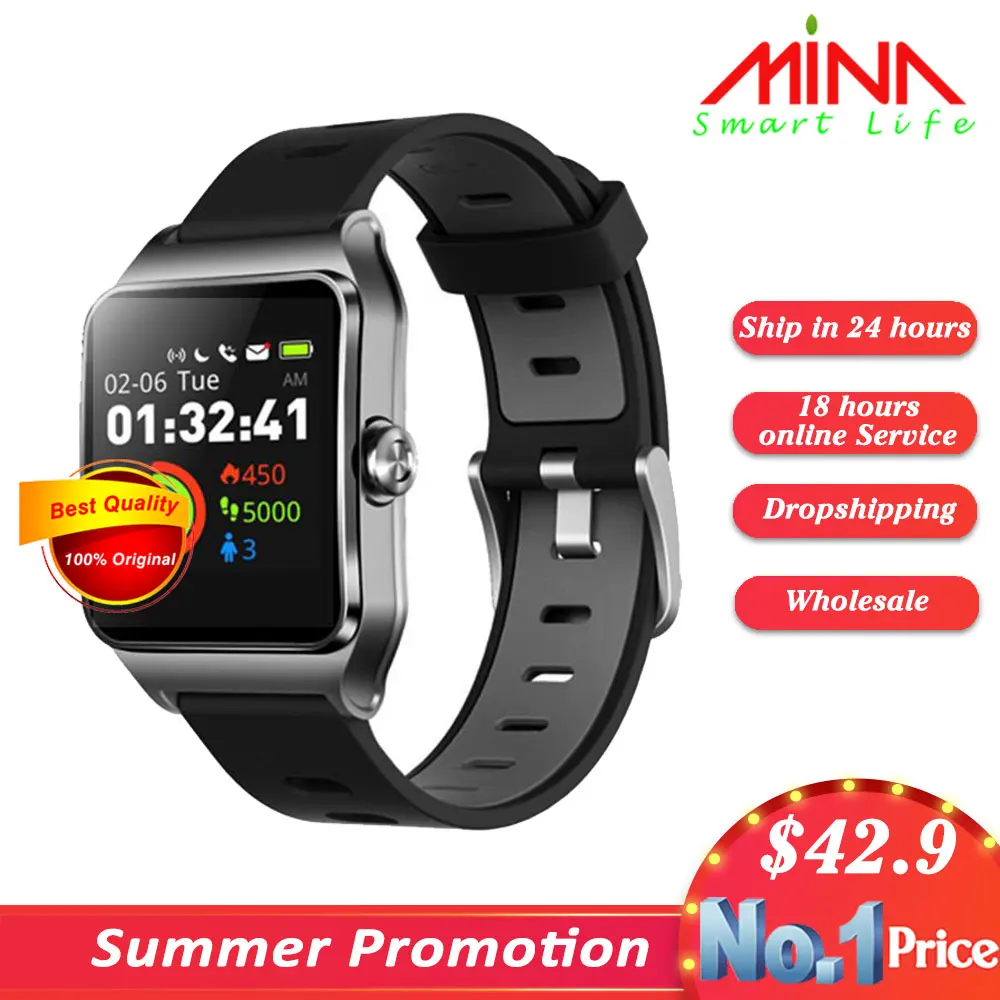 

2019 Sport GPS Smart Watch P1C Professional Level Dynamic Heart Rate Support 17 kinds Sports Modes Swimming Compass Smart Watch