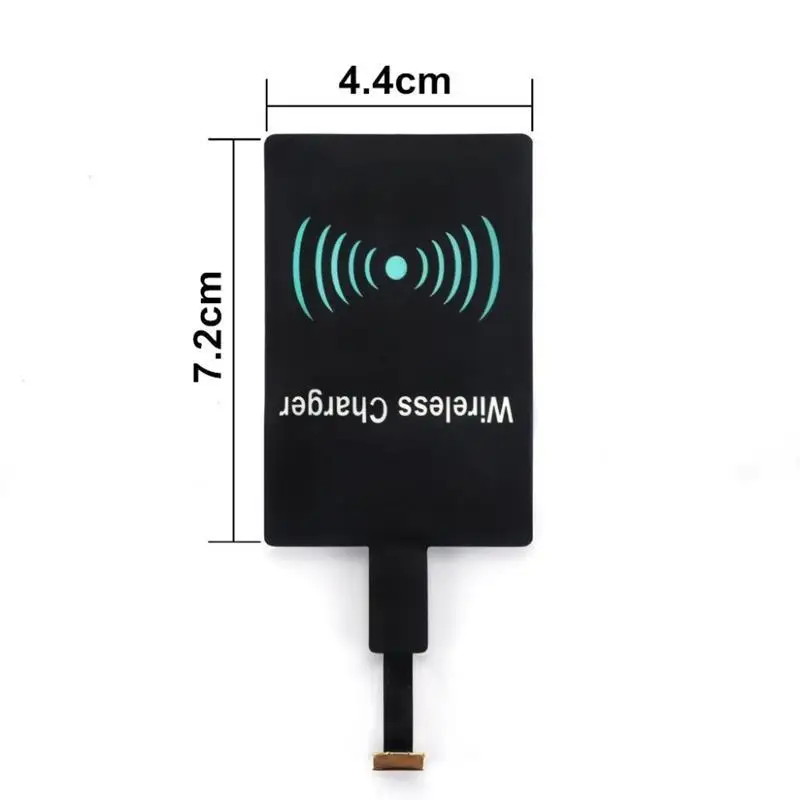 Universal Qi Wireless Charging Kit Charger Wireless Pad + Receiver For Samsung S6 S7 S7 edge LG Xiaomi Micro USB Android Phones