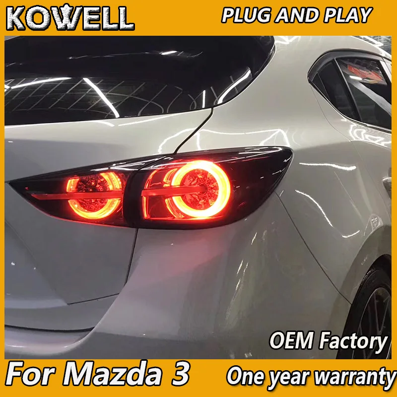 Задние фары для Mazda 3 Axela 2013 2016 версия хэтчбека Mazda3 динамический сигнал поворота