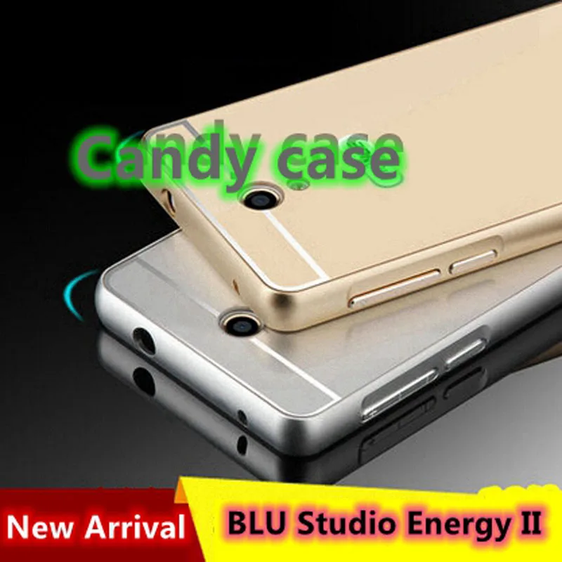 Для BLU Studio Energy 2 II Two Alunminum пластиковая Металлическая оправа Корпус Корпуса чехлы