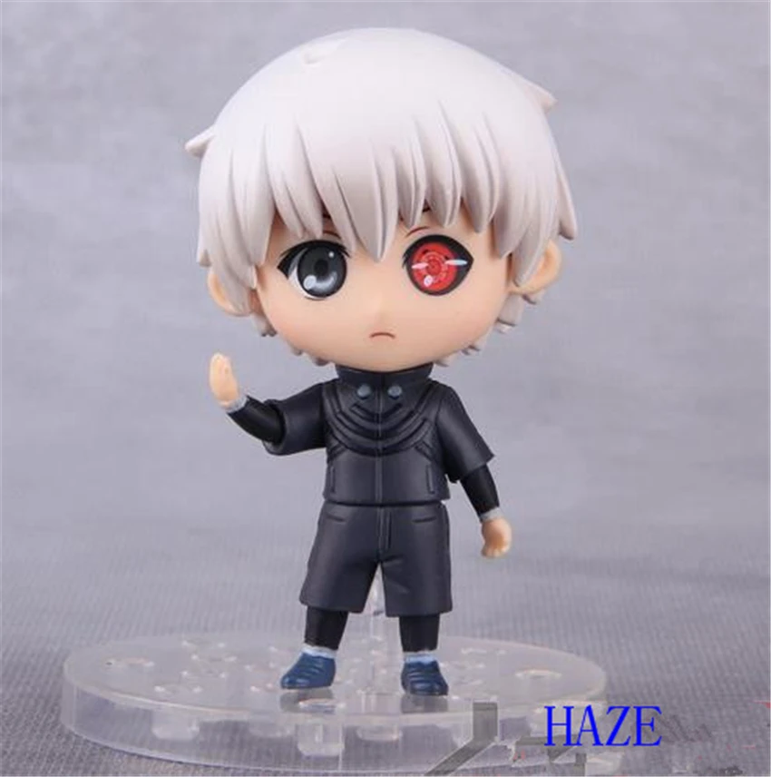 

Tokyo Ghoul Q Edition 10cm Kaneki Ken PVC Figure Collection Gift Toy