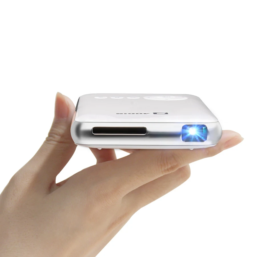 AODIN 32G мини проектор DLP Smart Пико портативный Android СВЕТОДИОДНЫЙ Карманный 1080P HD видео