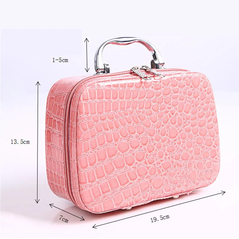 Fashion Woman Makeup Case Cosmetic Bag High Quality Travel Organizer Beauty Box Medicine Stationery Cosmetics Holiday Gifts Fashion Woman Makeup Case Cosmetic Bag High Quality Travel Organizer Beauty Box Medicine Stationery Cosmetics Holiday Gifts