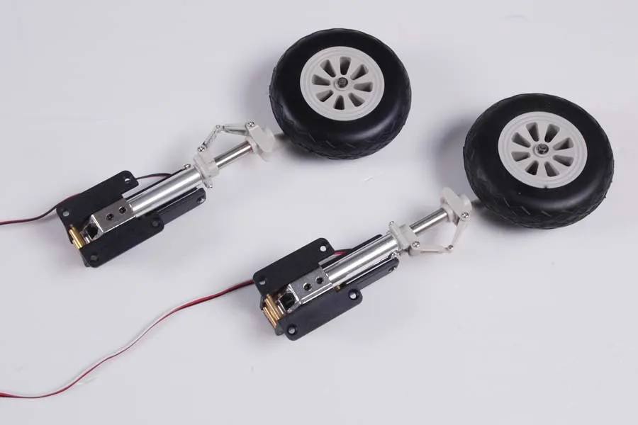 

FMS 1400mm P-51B P51B Main landing gear system with two FMS degigned retracts installed SU117 RC Model Plane Parts