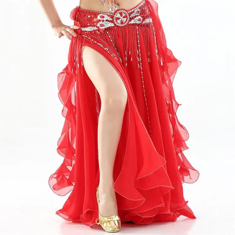 2018 New Belly Dancing Clothing Long Maxi Skirts lady belly dance skirts Women Sexy Oriental Belly Dance Skirt Professiona (5)