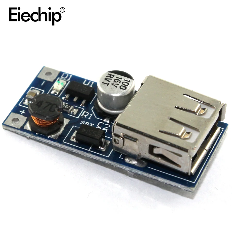 DC USB Повышающий Модуль повышения мощности от 0 9 в 5 до В 600 мА PFM управление мини