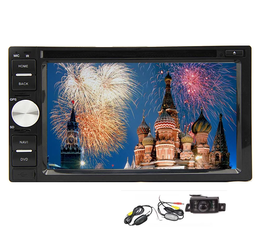 Top Autoradio CAM Head Unit Player Audio FM AM Map Electronics CD Universal 2 din Auto Stereo Radio Bluetooth GPS Car DVD 3
