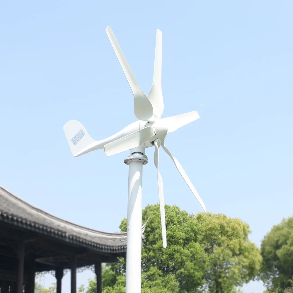 580 мм высокопрочный ветряной лопасти турбин нейлон волокно ветряная мельница DIY лезвия