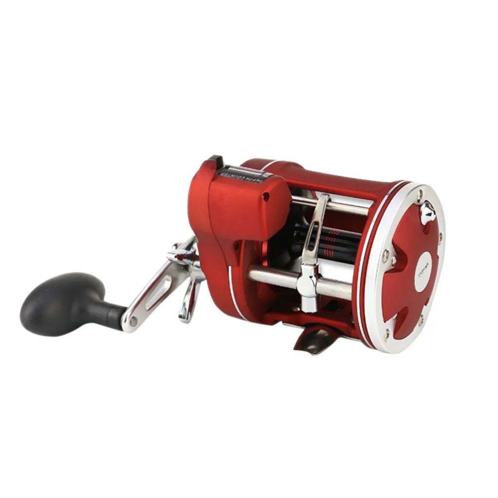 

Outdoor Metal Left/Right handle Casting Sea Fishing Reel Saltwater Baitcasting Reel Coil 12 Ball Bearings Cast Drum Wheel